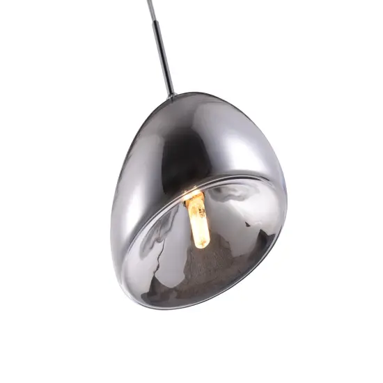 Reflection Collection Pendant D7in H5in Lt:1 Chrome finish {4}