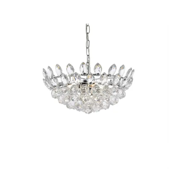 Emilia 18 inch pendant in chrome {3}