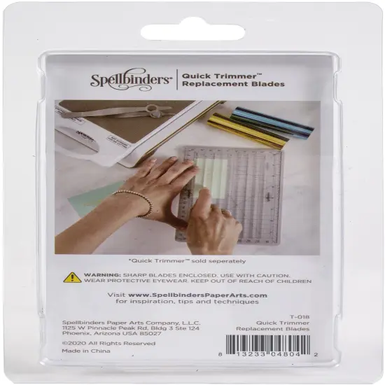 Spellbinders Quick Trimmer Replacement Blades-For T017 {3}