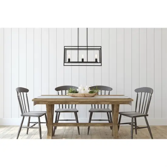 Voir 3 lights pendant in black {2}