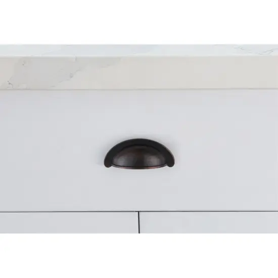 Claude 2-3/4" Center to Center Oil-rubbed Bronze Cup Bar Pull Multipack (set of 10) {2}