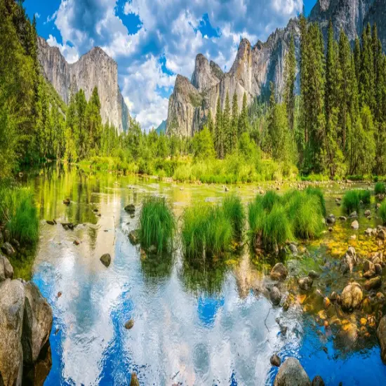 4000 Piece Jigsaw Puzzle, Yosemite Valley, USA, Landscape puzzle, National Park, Adult Puzzle, Castorland C-400362-2 {2}