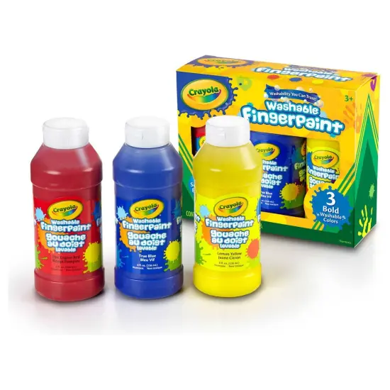 Washable FingerPaint Activity Kit {2}