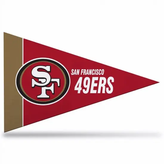 49ers Mini Pennants- 8 Pack {1}
