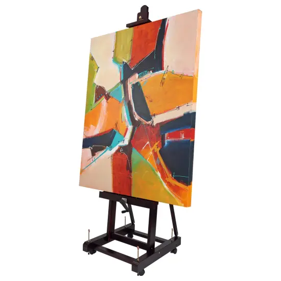 SoHo Urban Artist Pro Easel - Professional H-Frame Easel for Artists, Large Works of Art up to 64", Functionality, Easy to Move {3}