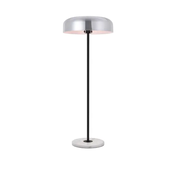 Exemplar 1 light brushed nickel Floor lamp {6}