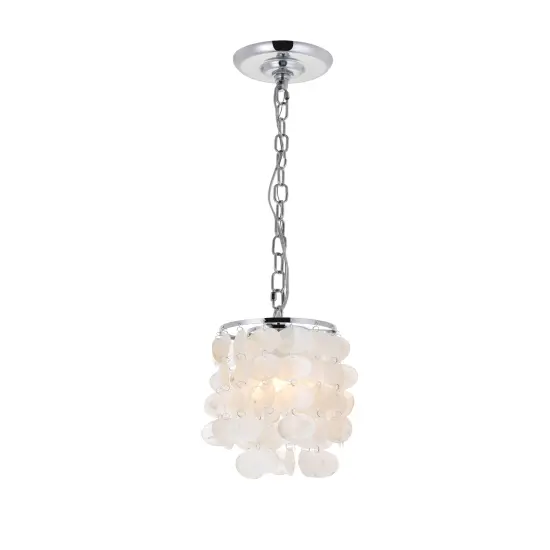 Selene 1 light Chrome Pendant {6}