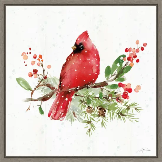 Celebrate the Season II by Katrina Pete Canvas Art Framed {1}