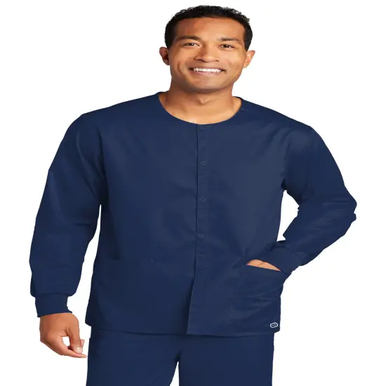Jackets and Lab Coats for Ultimate Comfort and Style-with our stylish scrub apparel and clinical uniforms | Redefine nursing scrubs and embrace lab coat fashion for a blend of comfort and trendsetting elegance | RADYAN&reg; Black {4}