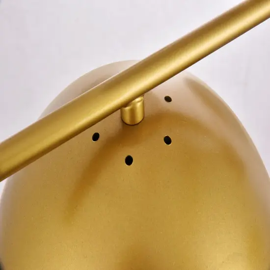 Eclipse 6 Lights Brass Pendant With Clear Glass {6}