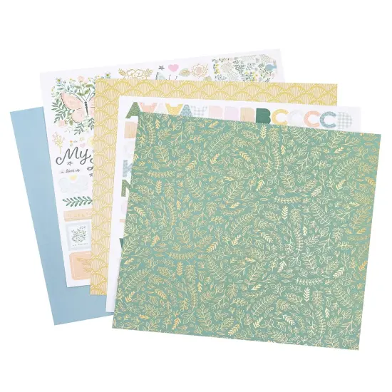 Maggie Holmes Gingham Garden Project Pad 12"X12"-265 Pieces {3}