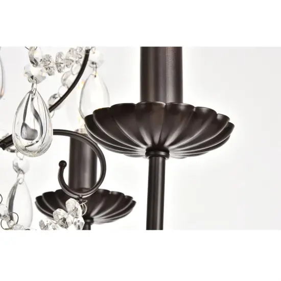 BLAISE Collection Pendant D17 H23 Lt:5 Oil rubbed bronze Finish {4}