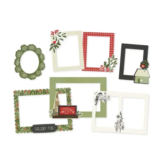 The Holiday Life Chipboard Frames {2}