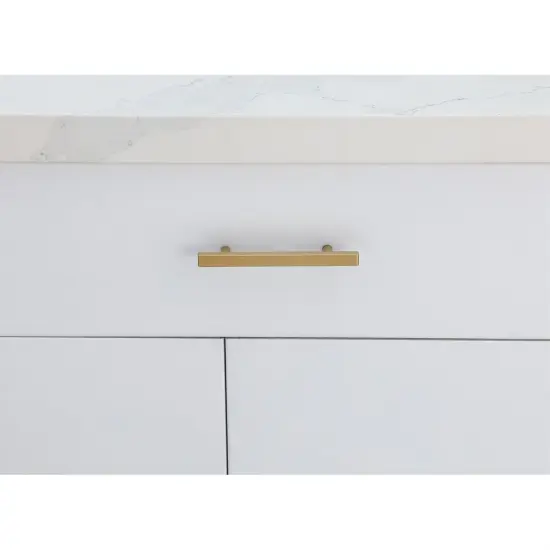 Dior 4" Center to Center Brass Bar Pull Multipack (set of 10) {2}