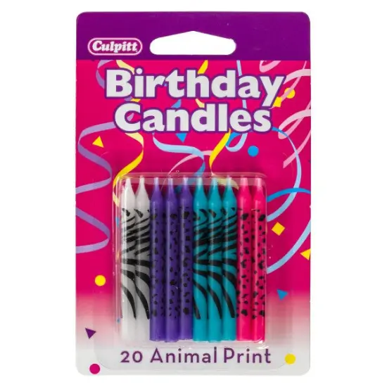 Animal Print Smooth Specialty Candles Bright {1}