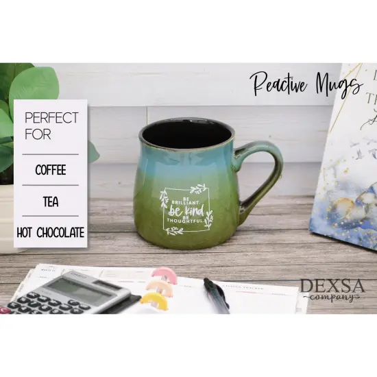 Dexsa Be Brilliant Designer Ceramic Mug - 16 oz {2}