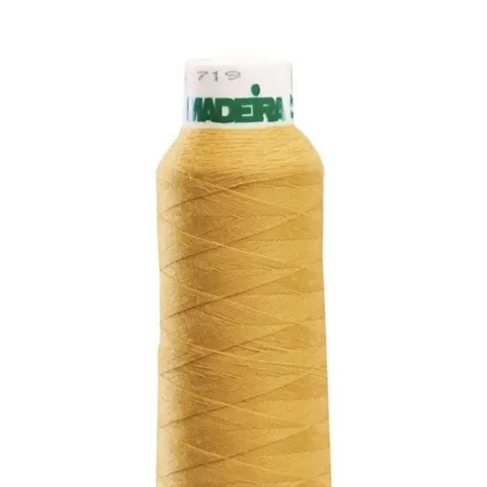 Aerolock Polyester Serger Thread --- 2,000 Yds --- Mustard Color -- Ref. # 9951 by Madeira&reg; {2}