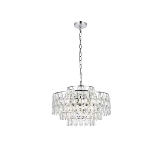 Mila 20 inch pendant in chrome {1}
