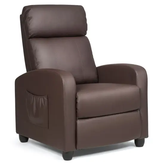 Recliner Sofa Wingback Chair with Massage Function {1}