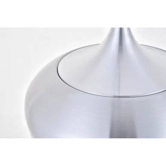 Nora 1 Light Burnished nickel plug-in pendant {4}