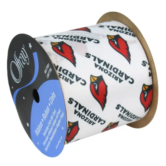 Cardinals Printed Ribbon 2-1/2-Inch Width, 9 Foot Spool {1}