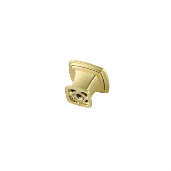 Marcel 1.2" Brushed Gold Square Knob Multipack (Set of 10) {5}