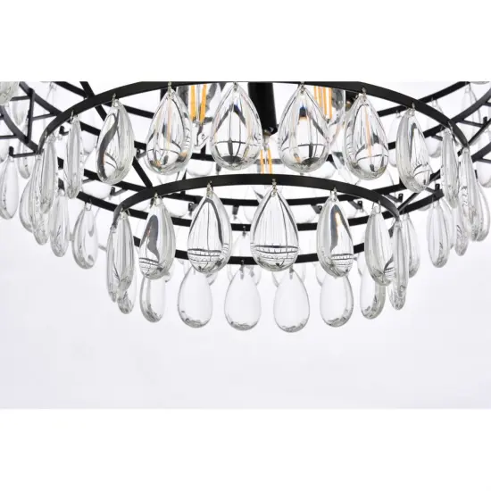 Mila 20 inch pendant in black {4}