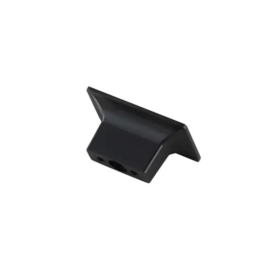 Perry 2" Matte Black Rectangle Knob Multipack (Set of 10) {5}