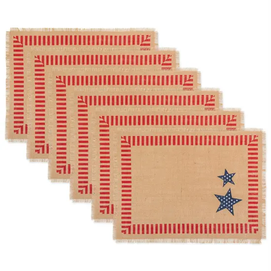 DII 4th Of July Jute Placemat (Set of 6) {1}