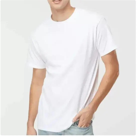 RADYAN&reg; Men's Cotton Soft Cool Crewneck Short Sleeve Tee {3}