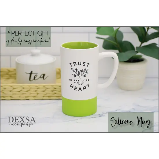 Dexsa Trust In The Lord Designer Mug, Heat Resistant - 16 oz {4}
