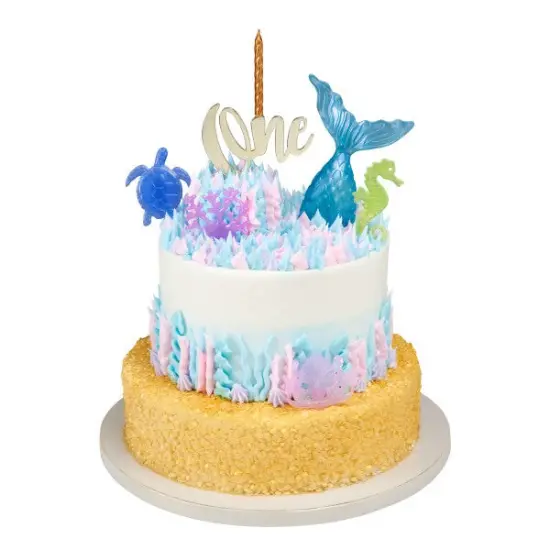 One Plastic Candle Holder, 1ct {4}