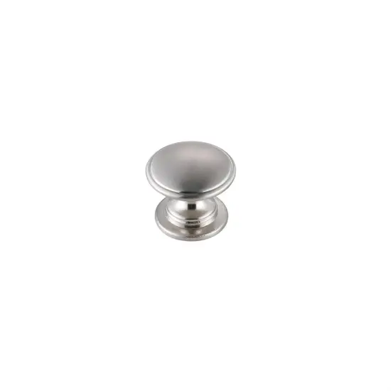 Kaid 1.2" Diameter Brushed Nickel Mushroom Knob Multipack (Set of 10) {4}