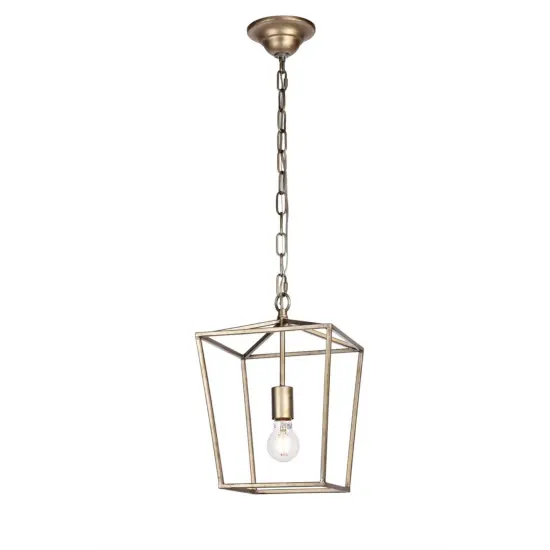 Maddox Collection Pendant D9.75 H14.5 Lt:1 Vintage Silver Finish {3}