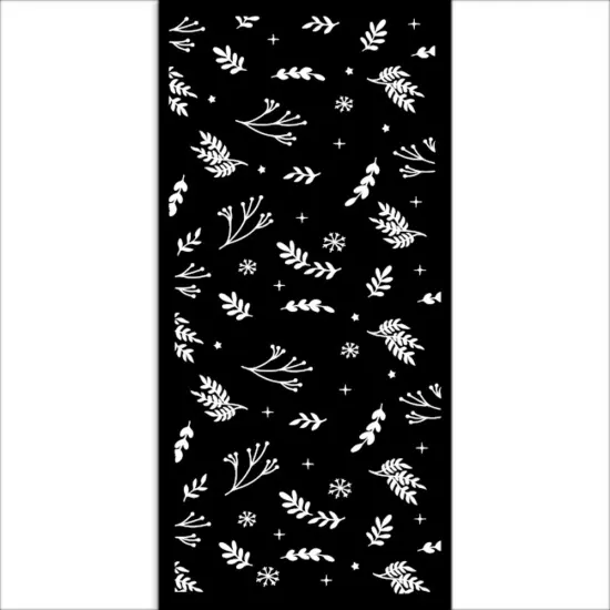 Stamperia Stencil 4.72"X9.84"-Leaves And Little Branches {1}