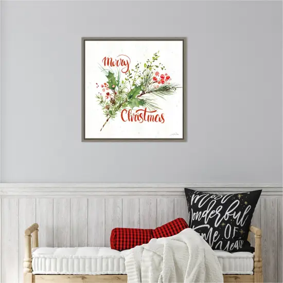 Celebrate the Season IV by Katrina Pete Canvas Art Framed {6}