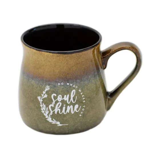 Dexsa Soul Shine Designer Ceramic Mug - 16 oz {1}