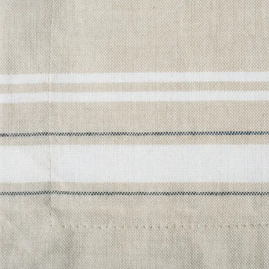 DII White French Stripe Placemat (Set of 6) {2}