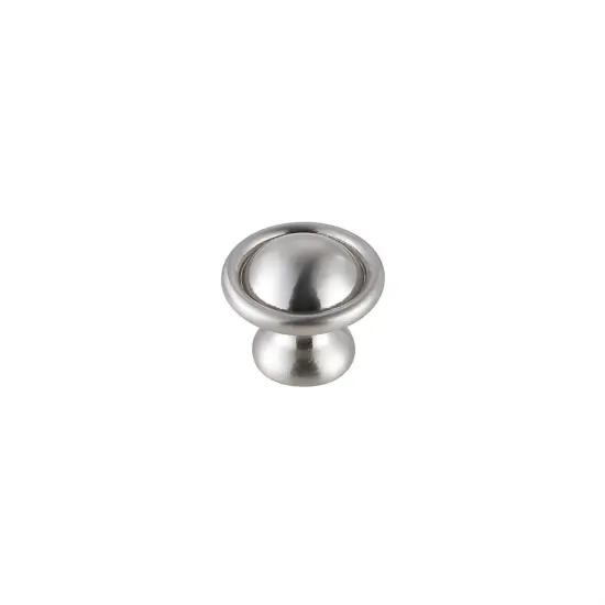 Kadea 1.2" Diameter Brushed Nickel Mushroom Knob Multipack (Set of 10) {5}