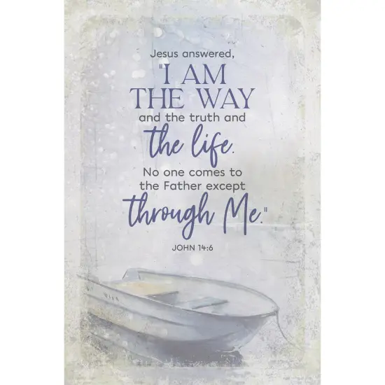 Dexsa I Am The Way Wood Plaque 6x9 {1}