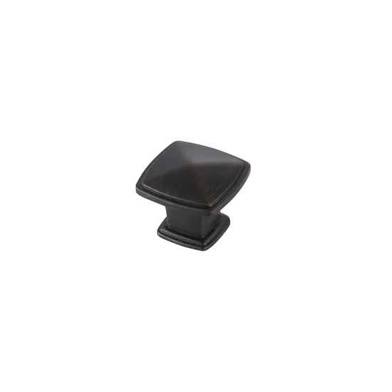 Marcel 1.2" Oil-rubbed Bronze Square Knob Multipack (Set of 10) {4}
