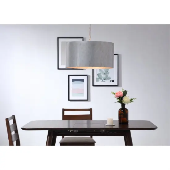 Miro 3 light Vintage Silver pendant {2}