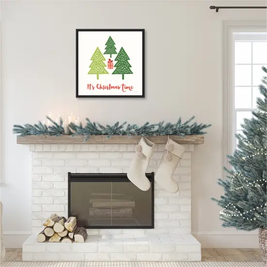 Merry Everything IV Script by Mercedes Lopez Charro Canvas Art Framed {5}