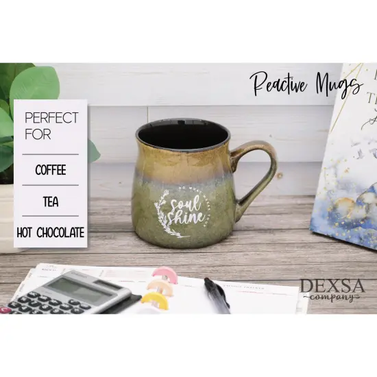 Dexsa Soul Shine Designer Ceramic Mug - 16 oz {2}