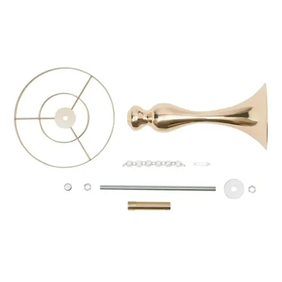 10pcs Crystal Flower Vases Gold Flower Stand for Wedding Table Centerpieces {5}