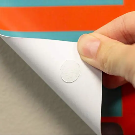 150 PCS Permanent Adhesive Dots, Double-Sided, 0.5" Diameter, Clear, (Pack of 1) {3}