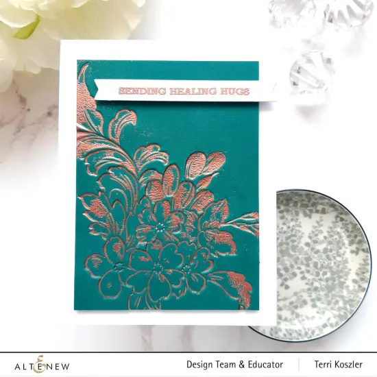 Sylvan Baroque 3D Embossing Folder {3}