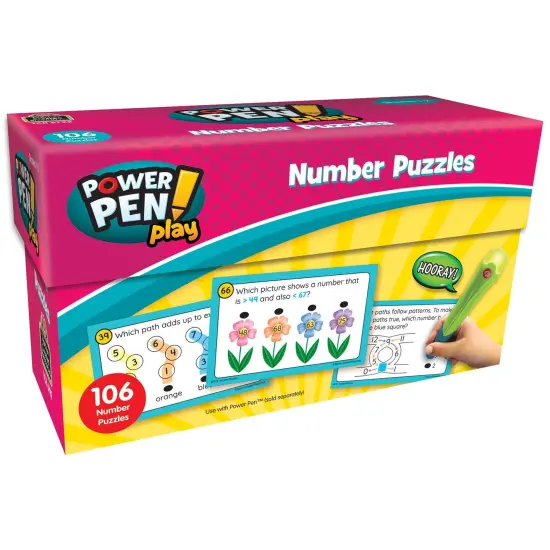 Power Pen&reg; Play: Number Puzzles, Grade 1-2 {1}