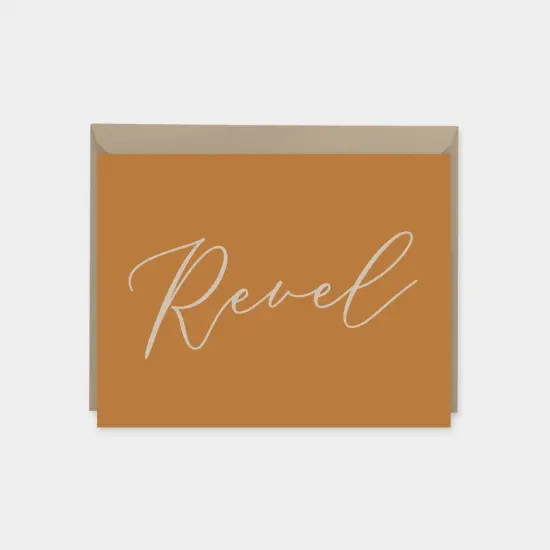 Revel Cards, Invitation Card, Event Card {5}