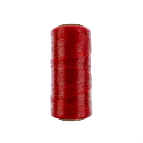 Gudebrod 70lb. 5-Ply Artificial Sinew Thread, 150yd. | Made in USA Red {2}